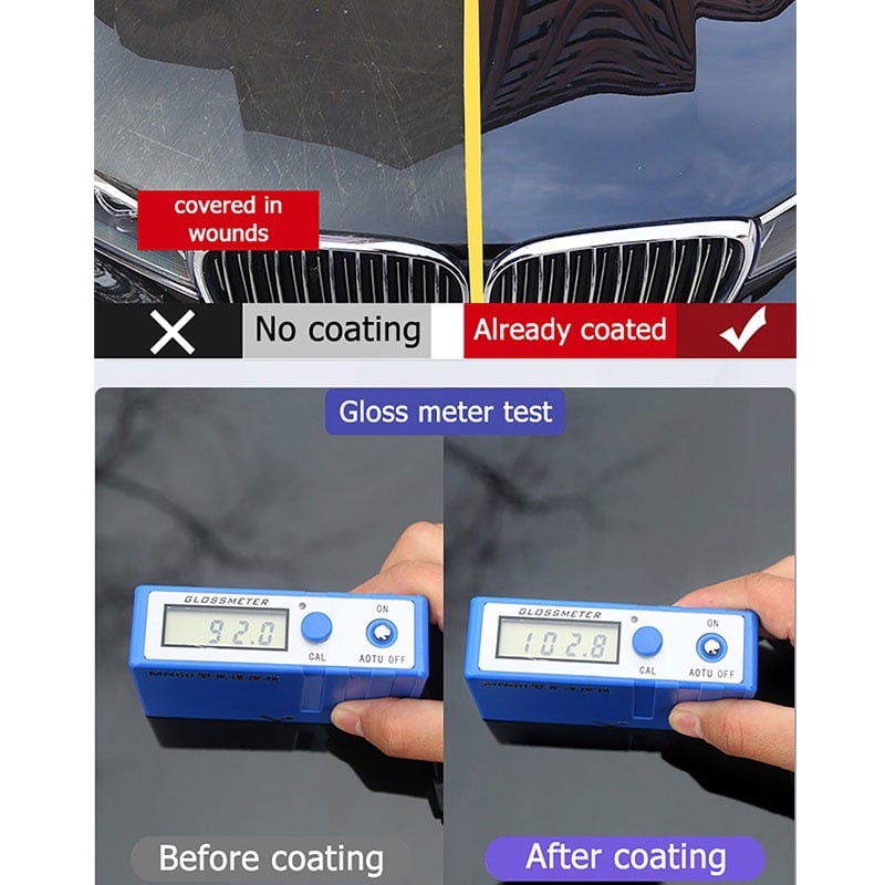 🎁🚗 High Protection Fast Nano Ceramic Coating Spray ✨