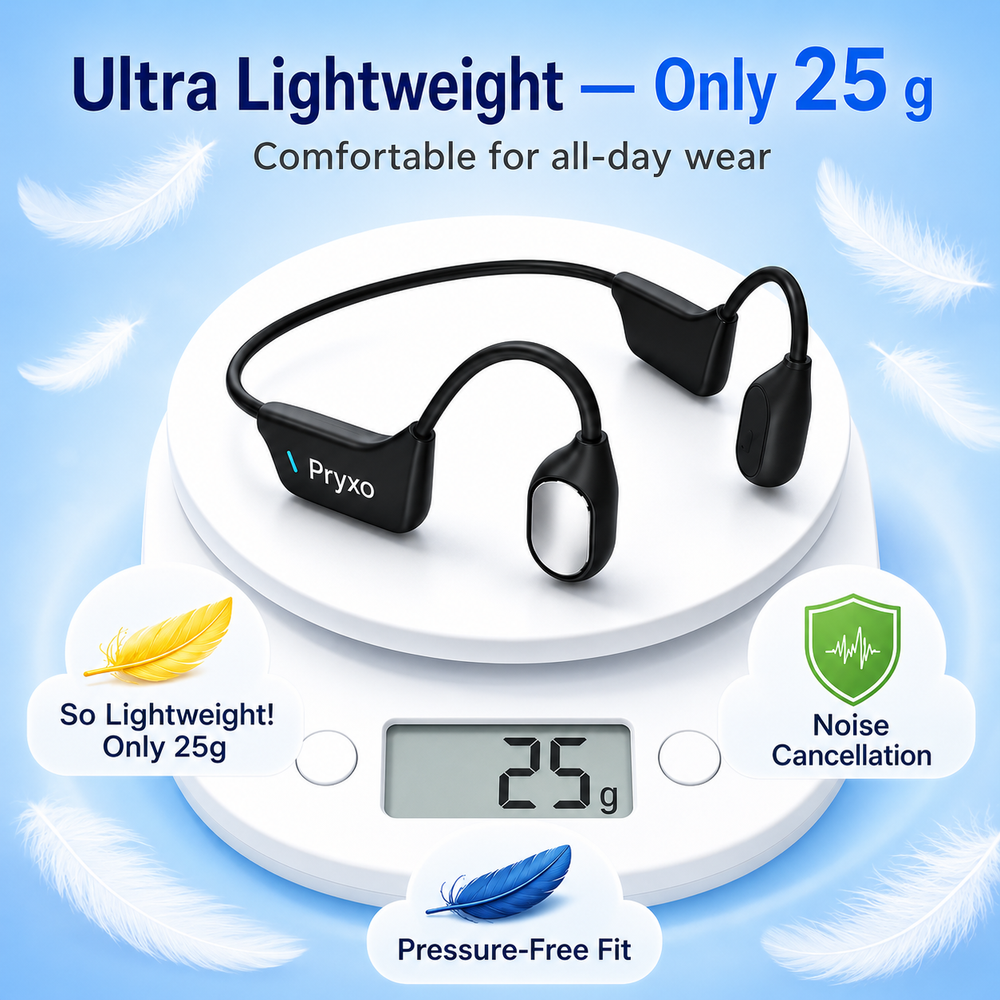 Pryxo lightweight 25 gram design