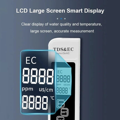 Digital Water Quality Tester - Test water quality and purify water sources